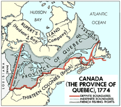 Archivo:Province of Quebec 1774
