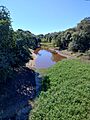 Río Tragadero desde RP1 hacia naciente