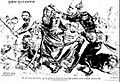 Revista Don Quijote - Dibujo de Eduardo Sojo (Demócrito) 1849-1908