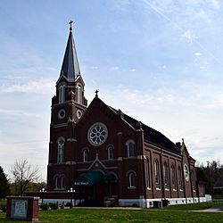 Saint Mary's Catholic Church (Pierce City, Missouri) - exterior.jpg