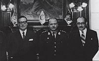 Archivo:Salvador Allende, Velasco Alvarado y Clodomiro Almeyda