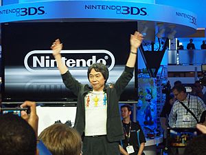 Archivo:Shigeru Miyamoto at E3 2013 1