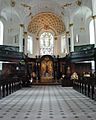 St Clement Danes Church Interior