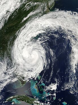 Tropical Storm Hanna over the East Coast (Sept. 5, 2008 at 16-05 UTC).jpg