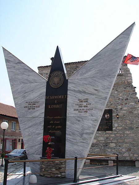 UÇK monument in Đakovica