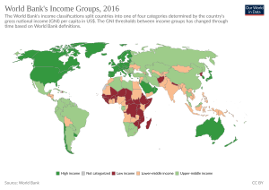 Archivo:World Bank's Income Groups, OWID