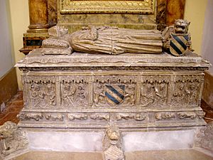 Archivo:Épila - Iglesia de Santa María la Mayor 41 - Sarcofago de Don Lope Ximenez de Urrea