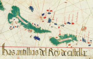 Archivo:1502 Cantino Antillas