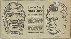 Archivo:1928-02-29, El Liberal, Uzcudun, frente al negro Godfrey