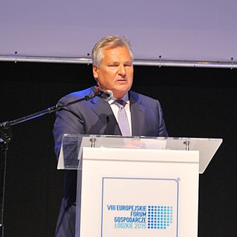Aleksander Kwaśniewski, Łódź VIII European Economic Forum, October 2015 02