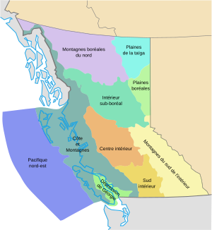 Archivo:British Columbia Ecoprovinces-fr