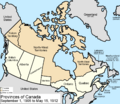 Canada provinces 1905-1912