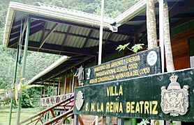 Centro de visitantes Isla del Coco llamado Reina Beatriz en homenaje a su patrocinador Holanda