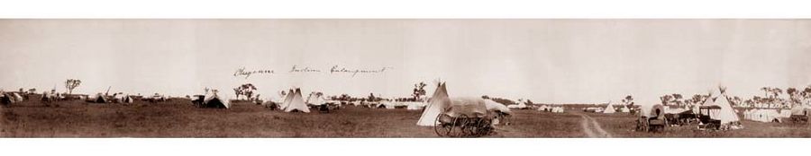 Archivo:Cheyenne indian encampment 1909