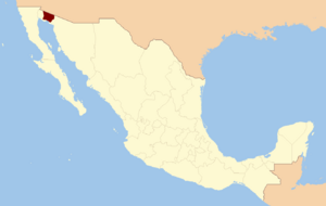 Ubicación de la Reserva en México