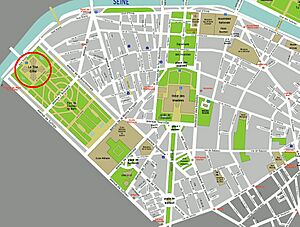 Archivo:Emplacement tour Eiffel 7e arrondissement