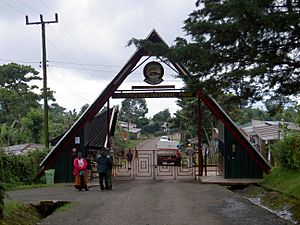 Archivo:Entrance to Kilimanjaro National Park