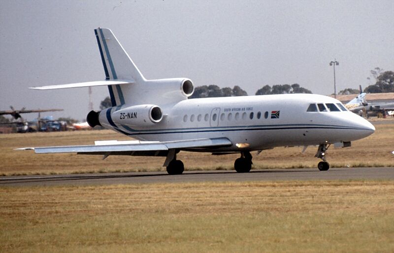 Falcon 900A ZS-NAN