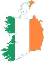 Flag-map of Ireland.svg