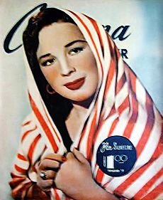Archivo:Flor Silvestre on the cover of Cinema Reporter