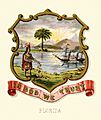 Florida state coat of arms (illustrated, 1876)