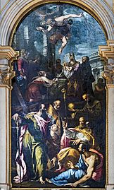 Frari (Venice) nave right - Presentation of Jesus Christ at the Temple by Giuseppe Porta