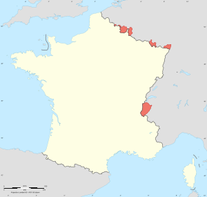 Archivo:Gains territoriaux de la France en 1814