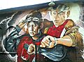 Graffiti in Shoreditch, London - Back to the Future by Graffiti Life (9422242223)
