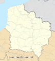 Hauts-de-France region location map