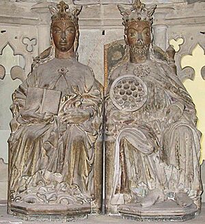 Archivo:HerscherpaarMagdeburgCathedral