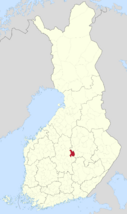 Konnevesi sijainti Suomi.svg