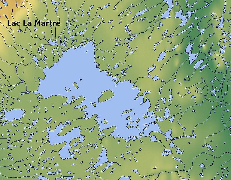 Archivo Lac La Martre, Northwest Territories map 01