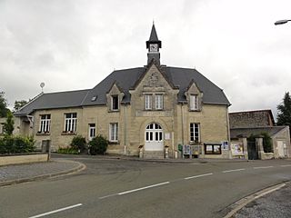 Landricourt (Aisne) mairie.JPG