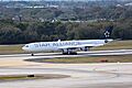 Lufthansa A340-300 at Tampa, March 2016