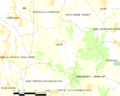 Map commune FR insee code 01188