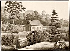 Archivo:Molino de Fundo San Juan por Philippi 1856