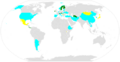 Neutral countries map