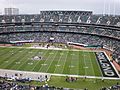 Oakland Coliseum field from Mt. Davis