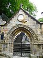 Pasaia San Pedro cemetery gate1