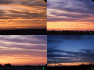 Archivo:Photo sequence of a sunset (22062021)