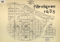 Plano Pitrvfqvén 1935. Asociación de Aseguradores de Chile