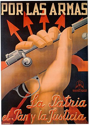 Archivo:Por las Armas - La Patria, el Pan y la Justicia