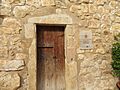 Puerta de entrada a la torre de la prisión de Atzeneta del Maestrat