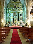 Retablo principal de la Iglesia de San Miguel Arcángel