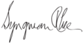 Syngman Rhee Signature