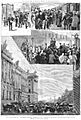 Viaje de S.M. el rey a Aranjuez, en La Ilustración Española y Americana
