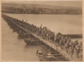 1917.01.07 Le Miroir - Trupe romane trecand Dunarea la Flamanda