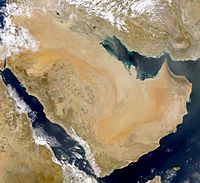 Archivo:Arabian Peninsula dust SeaWiFS