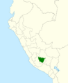 Atlapetes forbesi map