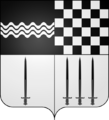 Blason ville fr Fajac-la-Relenque (Aude)